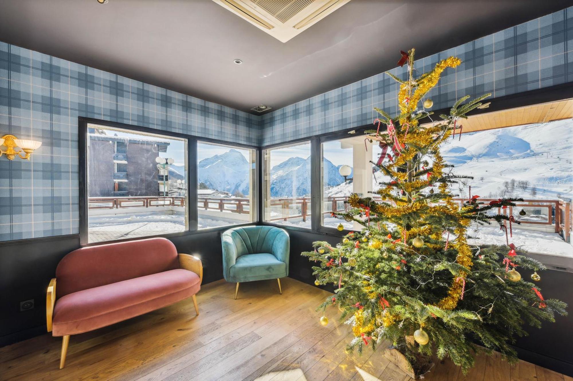 Hotel Turan Les Deux Alpes Exterior photo